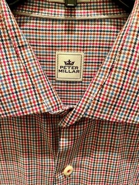Peter Millar button up XL 100% cotton